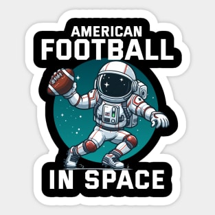 American Football Space - Play with Astroo Sticker